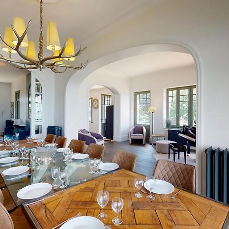 Les roches Grises, Luxueuse villa face mer, 4étoiles, SPA et jardin panoramique, société La Clef Decamp Granville Extérieur photo
